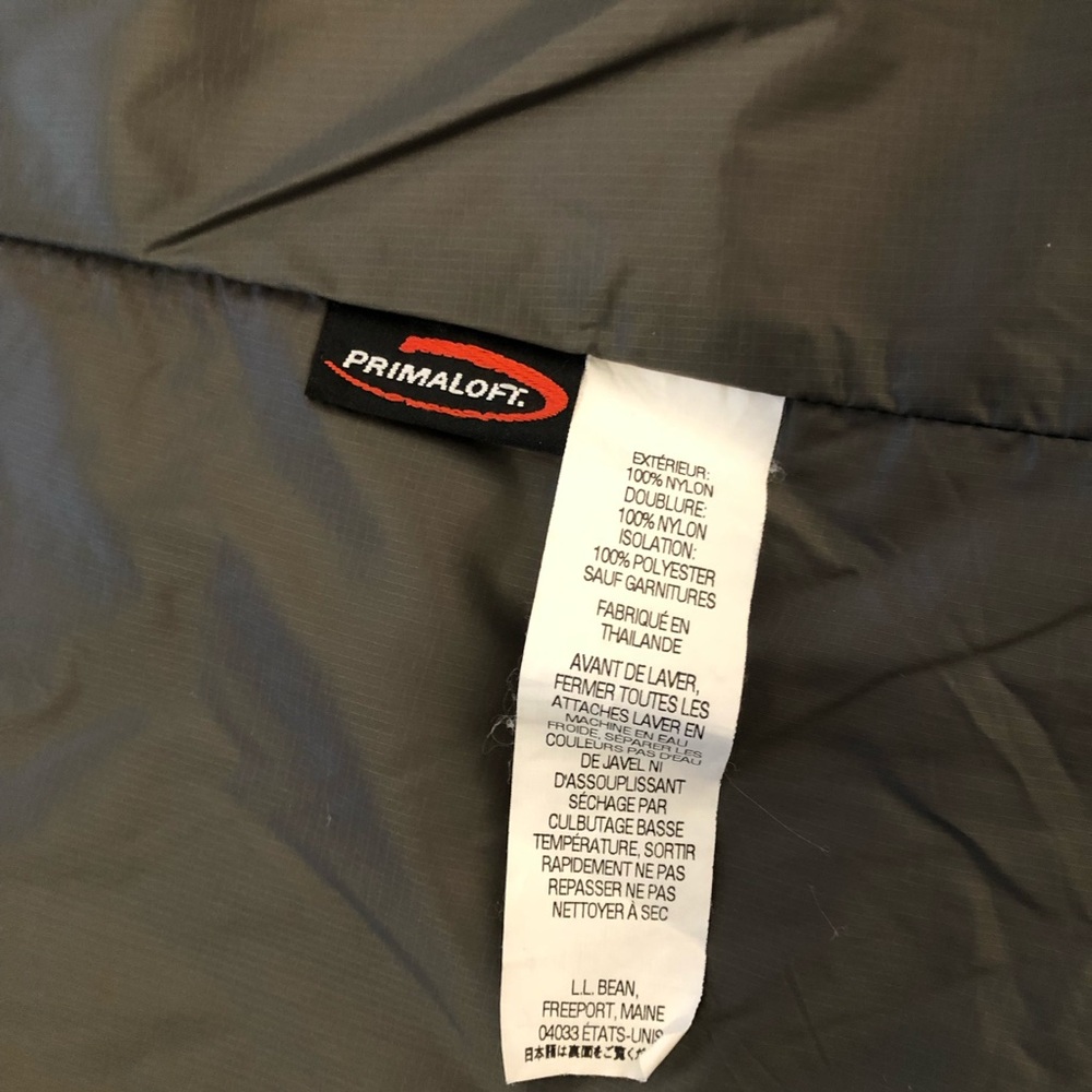 LL Bean nylon packable jacket. Size medium. - image 6